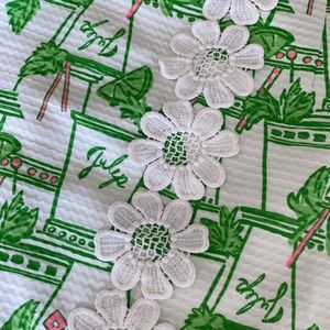 Lilly Pulitzer Mint Julep skirt.